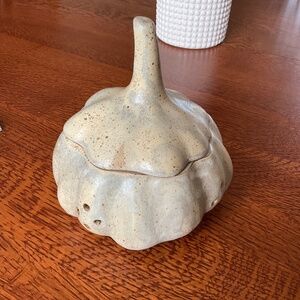 Large Ceramic garlic and onion keeper